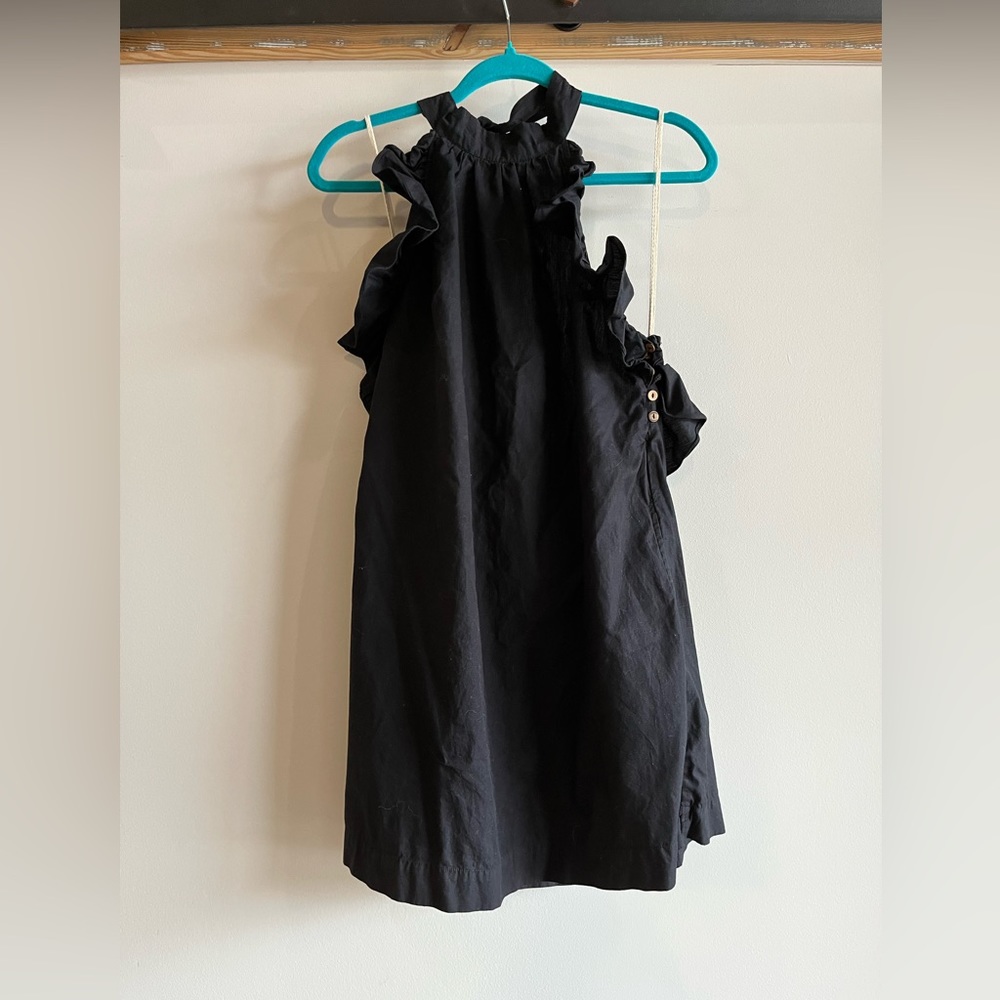 Free People Low Back Dress with Bow Detail